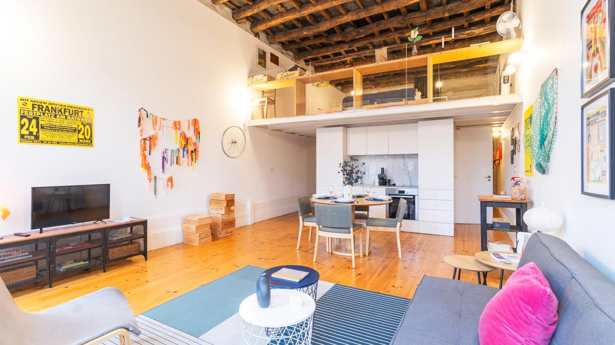 Apartament Eccentric Mouzinho Mezzanine By Lovelystay *